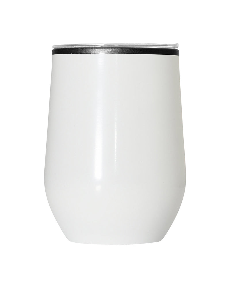 Prime Line 12oz Budget Stemless Wine Tumbler With Lid