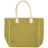 Prime Line Seville Jute Canvas Tote Prime Line