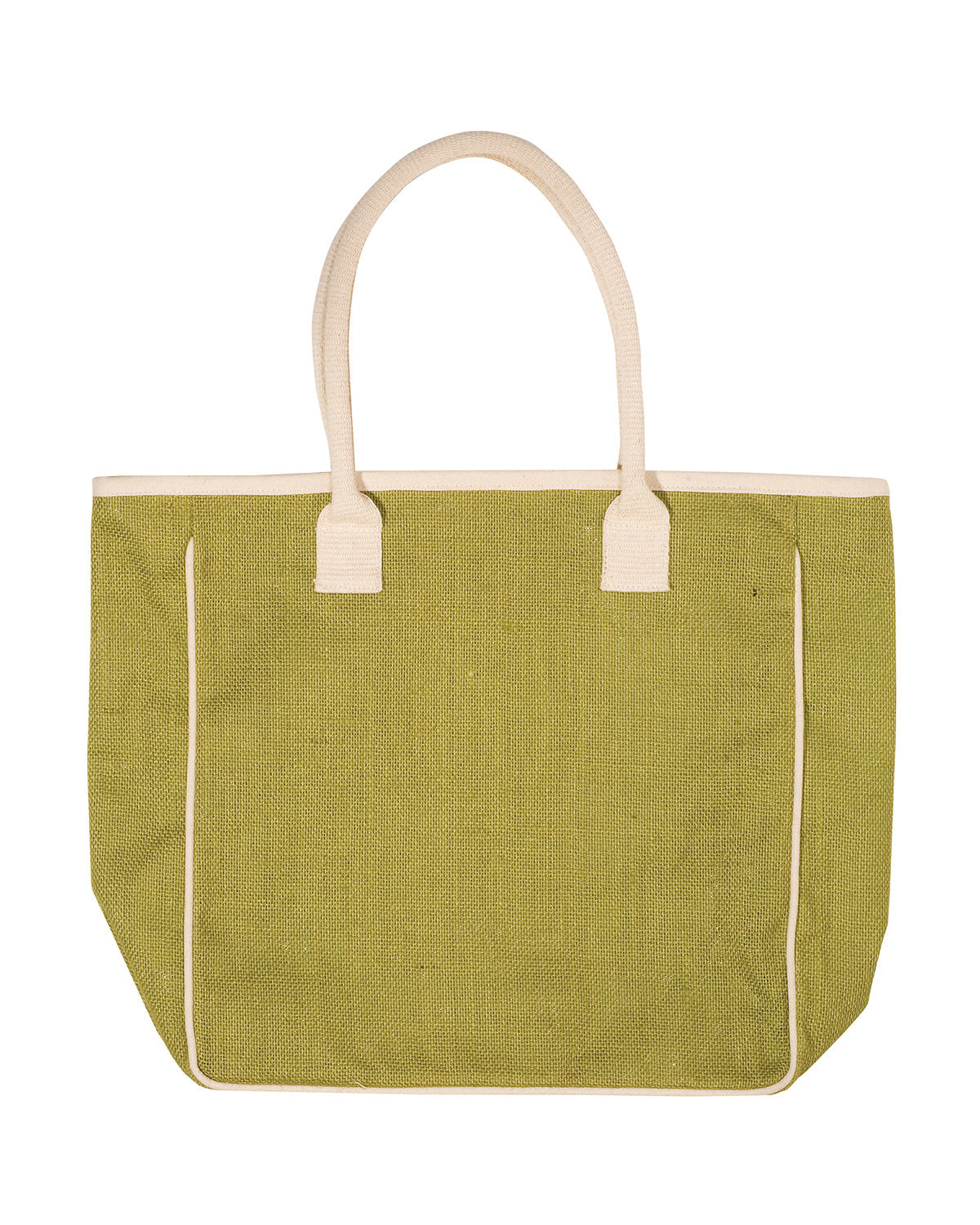 Prime Line Seville Jute Canvas Tote Prime Line