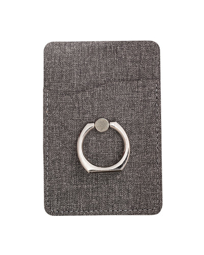 Leeman RFID Phone Pocket With Metal Ring Phone Stand