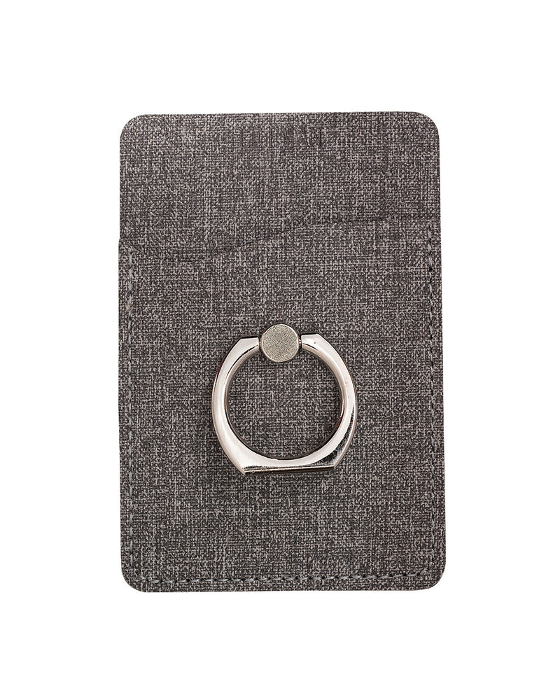 Leeman RFID Phone Pocket With Metal Ring Phone Stand