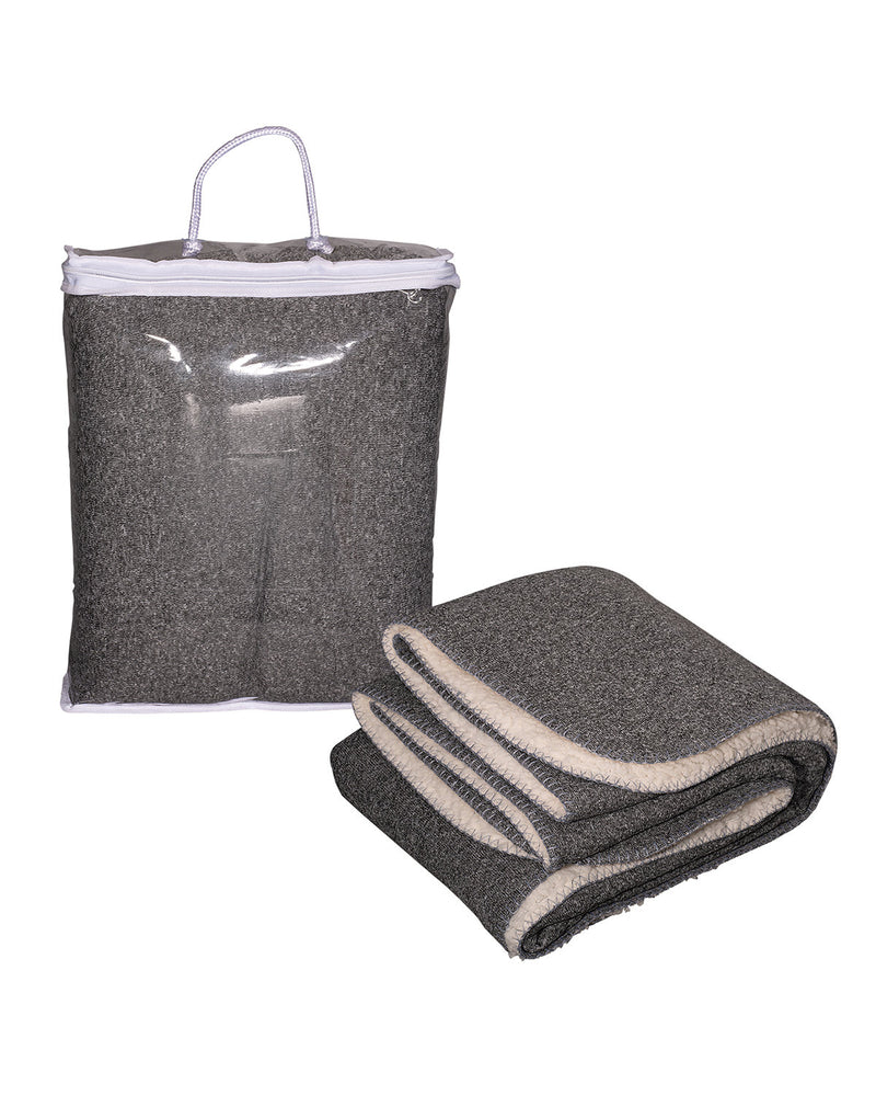 Prime Line Thick Needle Sherpa Blanket