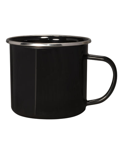 Prime Line 16.9oz Iron And Stainless Steel Log Cabin Mug
