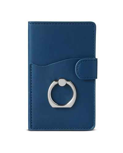 Leeman Tuscany™ Dual Card Pocket With Metal Ring