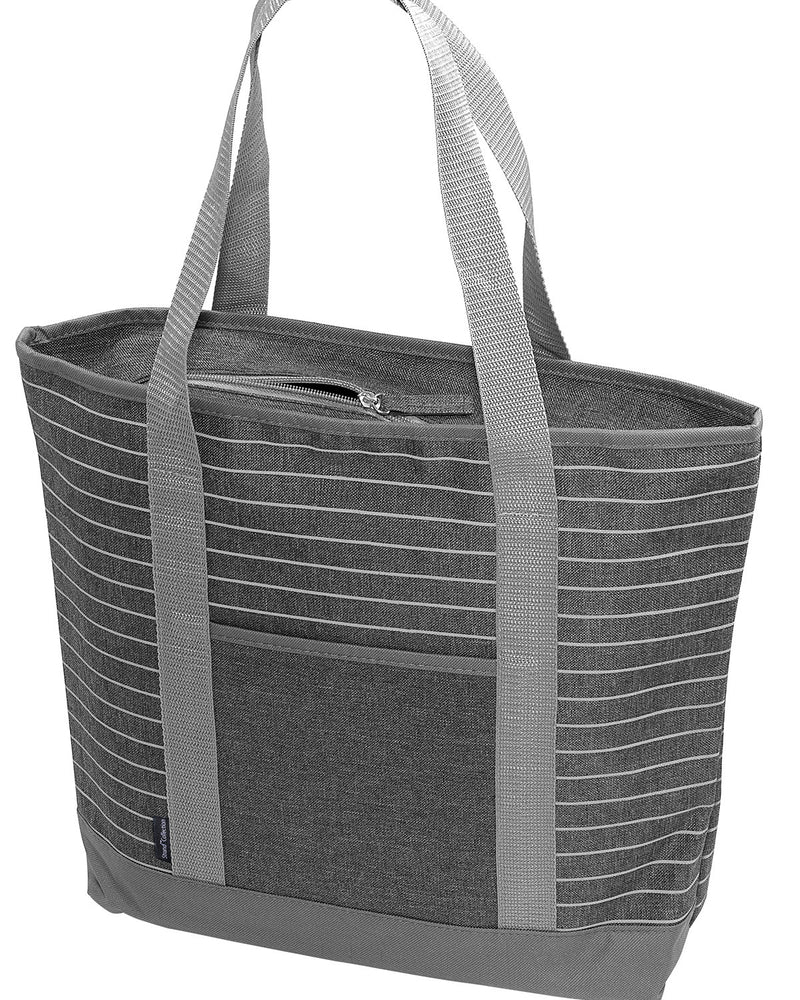 Prime Line Strand Snow Canvas Tote Bag