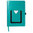 Leeman Medical Theme Journal Book With Cell Phone Pocket Leeman