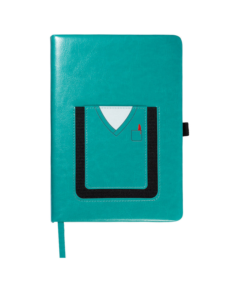 Leeman Medical Theme Journal Book With Cell Phone Pocket