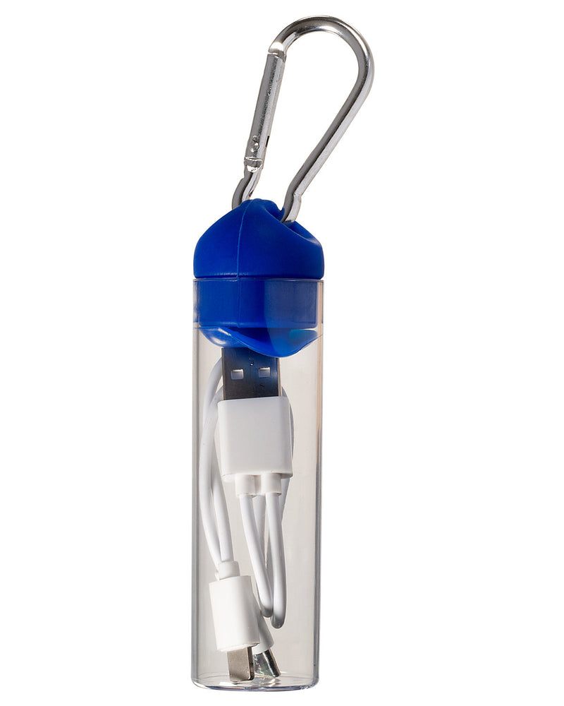 Prime Line 3-in-1 Charger Cable in Carabiner Storage Tube