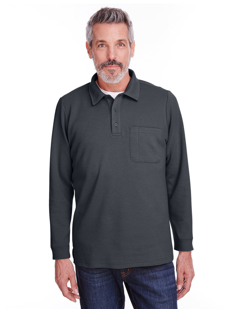 Harriton Adult StainBloc™ Pique Pullover Fleece