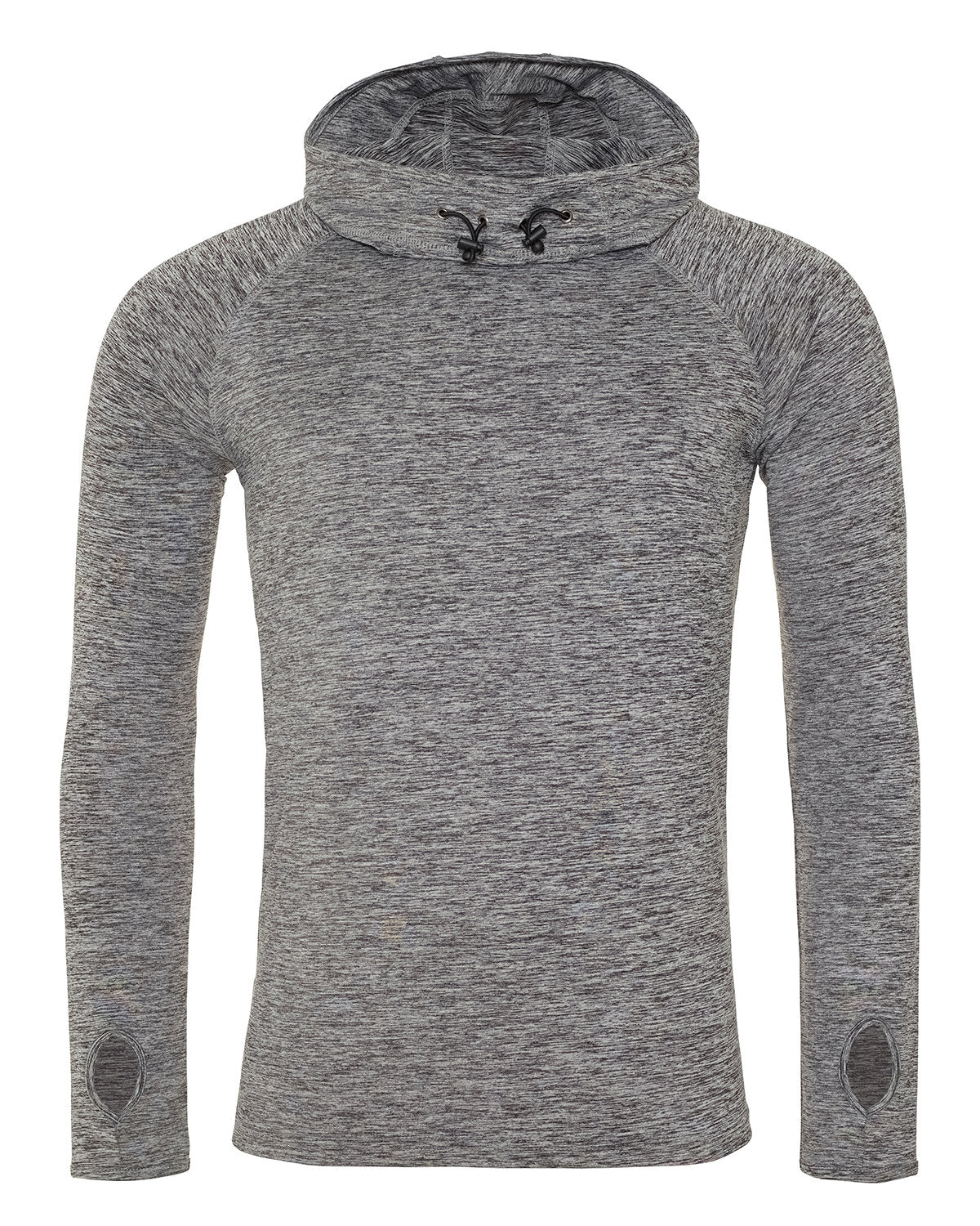 AWDis Men's Cool Cowl-Neck Long-Sleeve T-Shirt AWDis