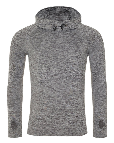 AWDis Men's Cool Cowl-Neck Long-Sleeve T-Shirt AWDis