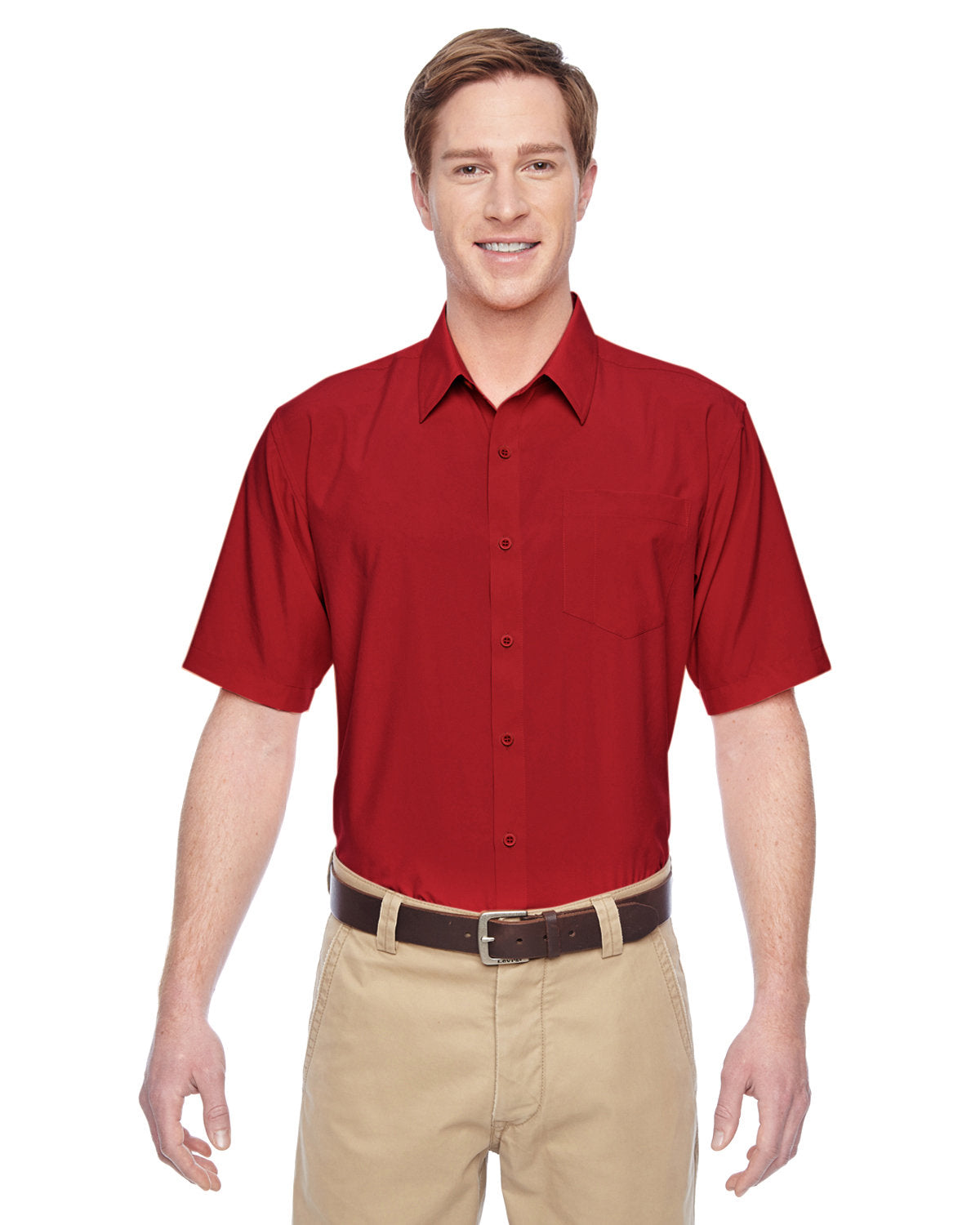 Harriton Men's Paradise Short-Sleeve Performance Shirt Harriton
