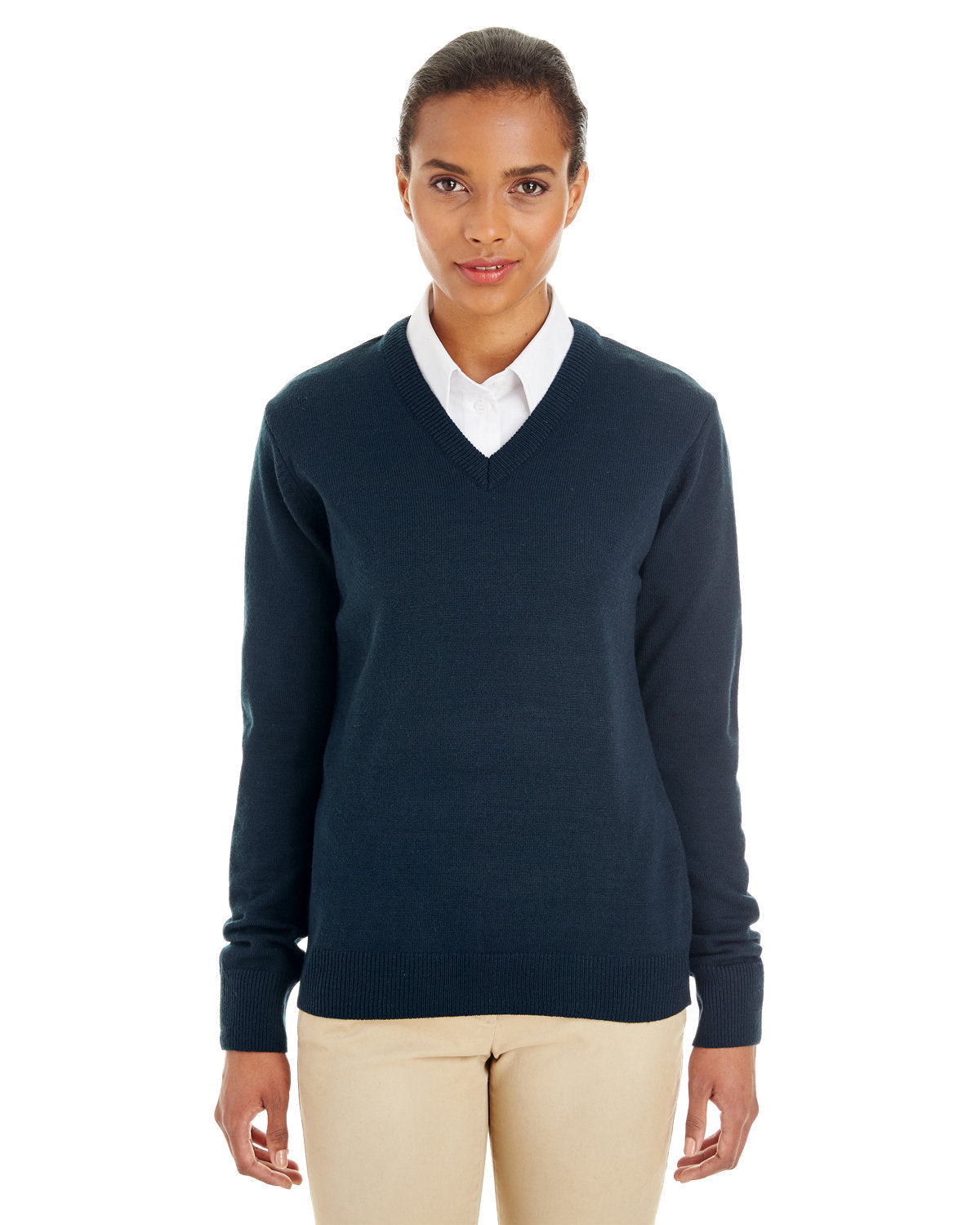 Harriton Ladies' Pilbloc™ V-Neck Sweater Harriton