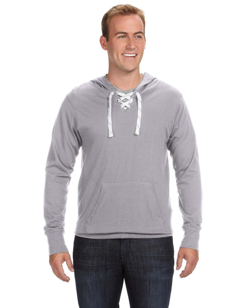 J America Adult Sport Lace Jersey Hood