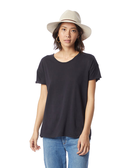 Alternative Ladies' Rocker Garment-Dyed Distressed T-Shirt Alternative