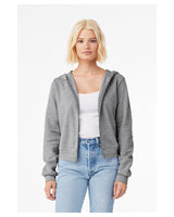BELLA + CANVAS Ladies' Sponge Fleece Full-Zip Hooded Sweatshirt