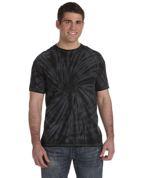 Tie-Dye Adult 5.4 oz. 100% Cotton Spider T-Shirt Mens Apparel Shirts & Tops