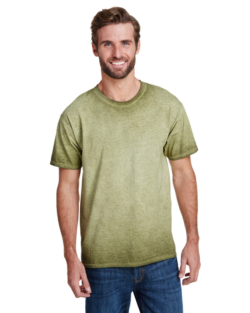 Tie-Dye Adult Oil Wash T-Shirt