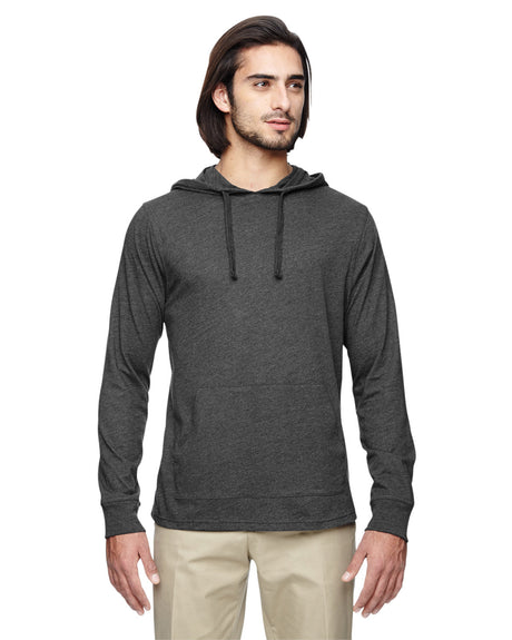 econscious Unisex Eco Blend Long-Sleeve Pullover Hooded T-Shirt econscious