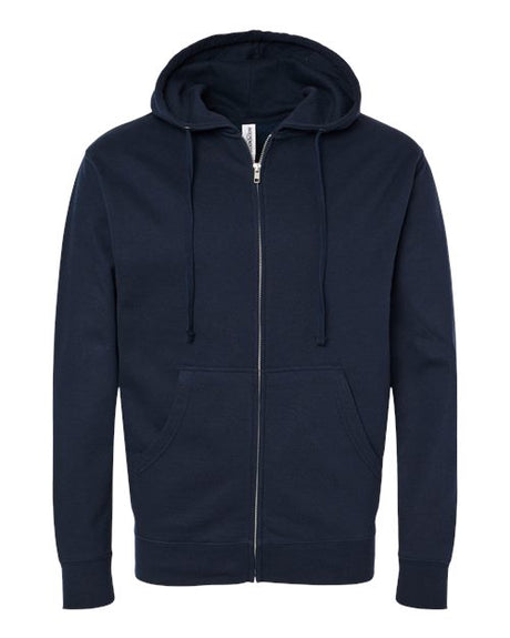 Independent Trading Co. Men's Midweight Full-Zip Hooded Sweatshirt
