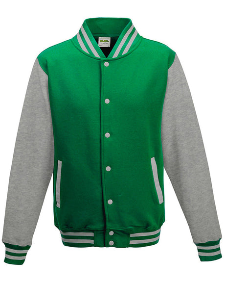 Just Hoods By AWDis Men's 80/20 Heavyweight Letterman Jacket Just Hoods By AWDis
