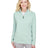 Devon & Jones CrownLux Performance™ Ladies' Clubhouse Micro-Stripe Quarter-Zip Devon & Jones