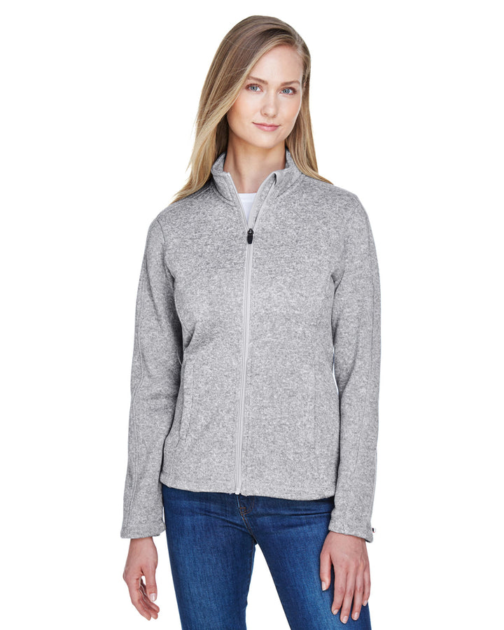 Devon & Jones Ladies' Bristol Full-Zip Sweater Fleece Jacket Devon & Jones