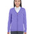 Devon & Jones Ladies' Manchester Fully-Fashioned Full-Zip Cardigan Sweater Devon & Jones