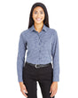 Devon & Jones CrownLux Performance™ Ladies' Tonal Mini Check Shirt Devon & Jones