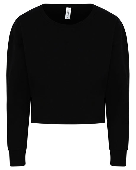AWDis Ladies' Cropped Pullover Sweatshirt AWDis