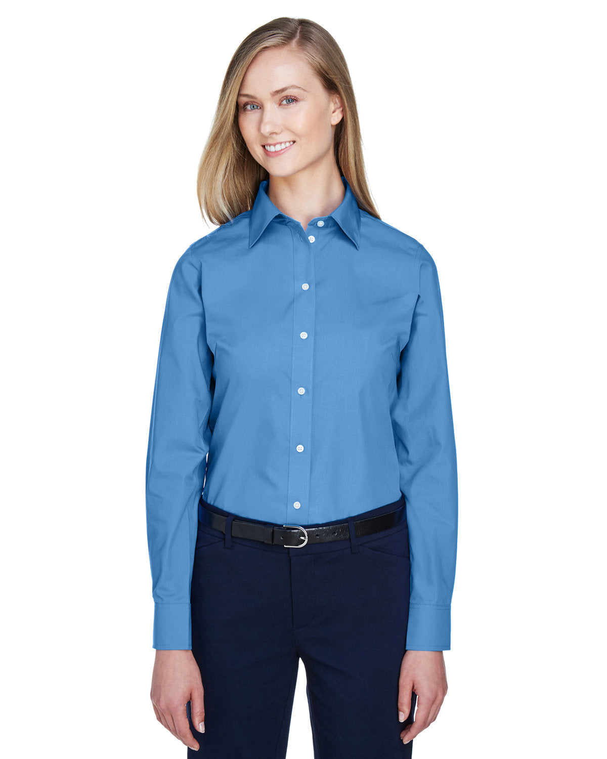 Devon & Jones Ladies' Crown Woven Collection™ Solid Broadcloth Devon & Jones