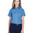 Devon & Jones Ladies' Crown Woven Collection™ Solid Broadcloth Short-Sleeve Shirt Devon & Jones