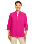 Devon & Jones Ladies' Perfect Fit™ 3/4-Sleeve Crepe Tunic Devon & Jones
