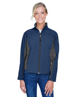 Devon & Jones Ladies' Soft Shell Colorblock Jacket Devon & Jones