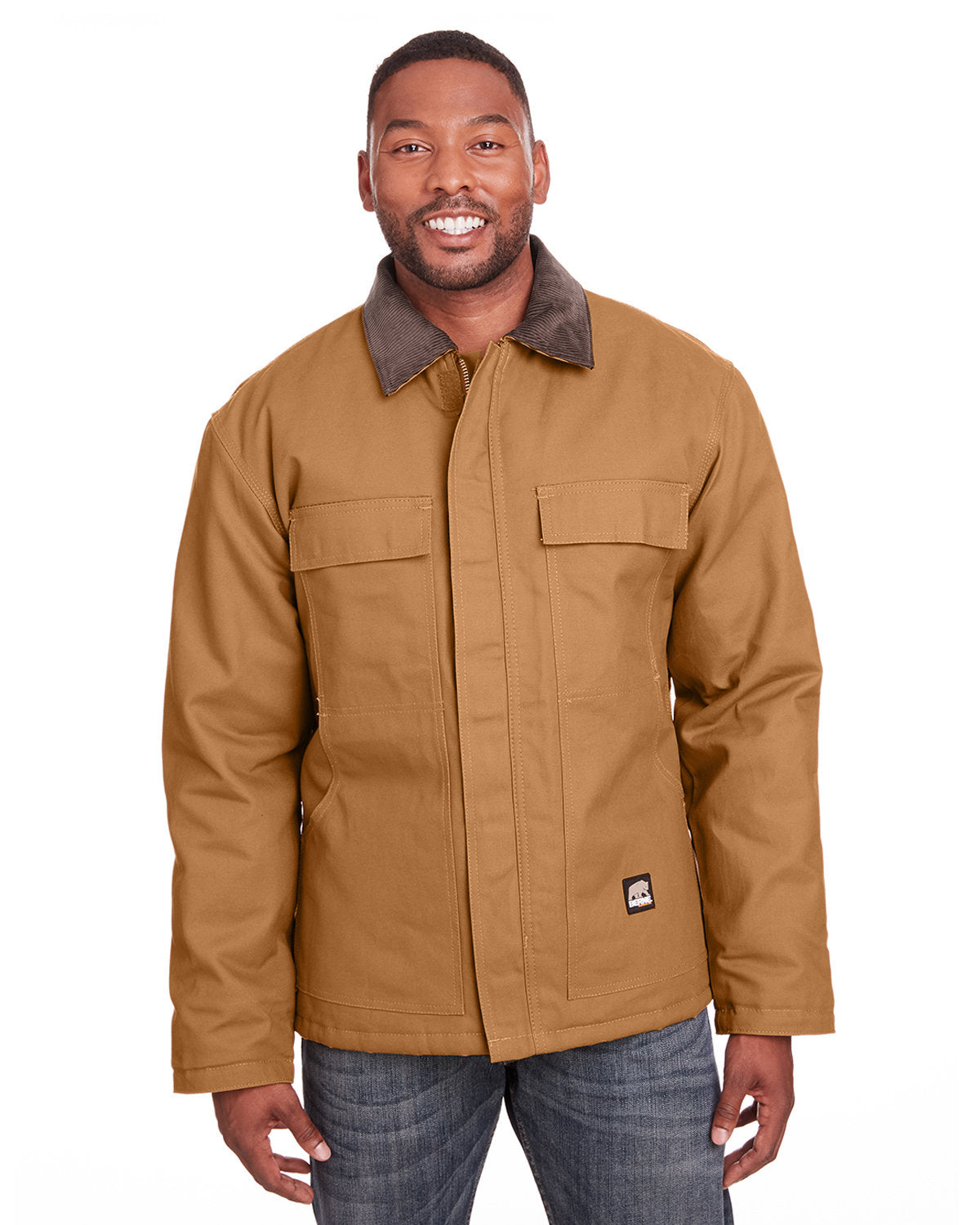 Berne Men's Tall Heritage Cotton Duck Chore Jacket Berne