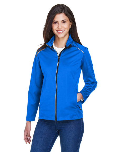 CORE365 Ladies' Techno Lite Three-Layer Knit Tech-Shell CORE365