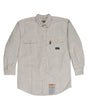 Berne Men's Flame-Resistant Down Plaid Work Shirt Berne