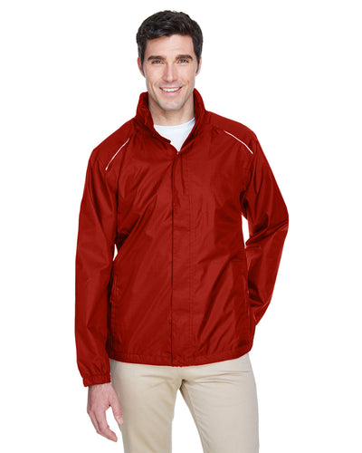 CORE365 Men's Climate Seam-Sealed Lightweight Variegated Ripstop Jacket