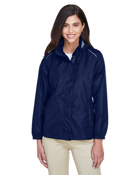 CORE365 Ladies' Climate Seam-Sealed Lightweight Variegated Ripstop Jacket CORE365