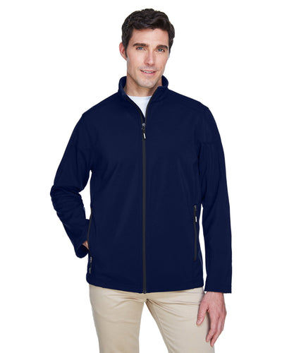 CORE365 Men's Tall Cruise Two-Layer Fleece Bonded Soft Shell Jacket
