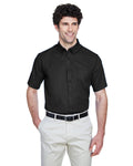 CORE365 Men's Tall Optimum Short-Sleeve Twill Shirt CORE365