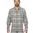 Burnside Men's Plaid Flannel Shirt Burnside