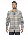 Burnside Men's Plaid Flannel Shirt Burnside