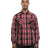 Burnside Men's Long-Sleeve Western Plaid Shirt Burnside