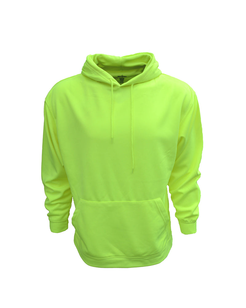 Bright Shield Adult Performance Pullover Hood with Bonded Polar Fleece