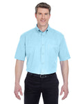 UltraClub Adult Short-Sleeve Whisper Twill UltraClub
