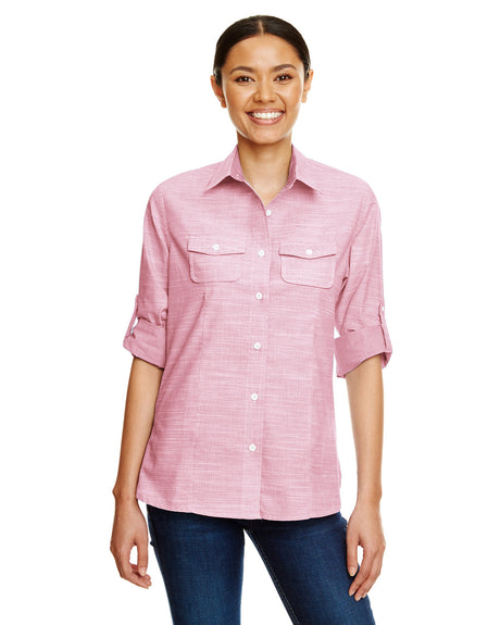 Burnside Ladies Texture Woven Shirt Burnside