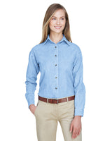 UltraClub Ladies' Cypress Denim UltraClub