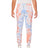 J America Adult Tie Dye Fleece Jogger J. America