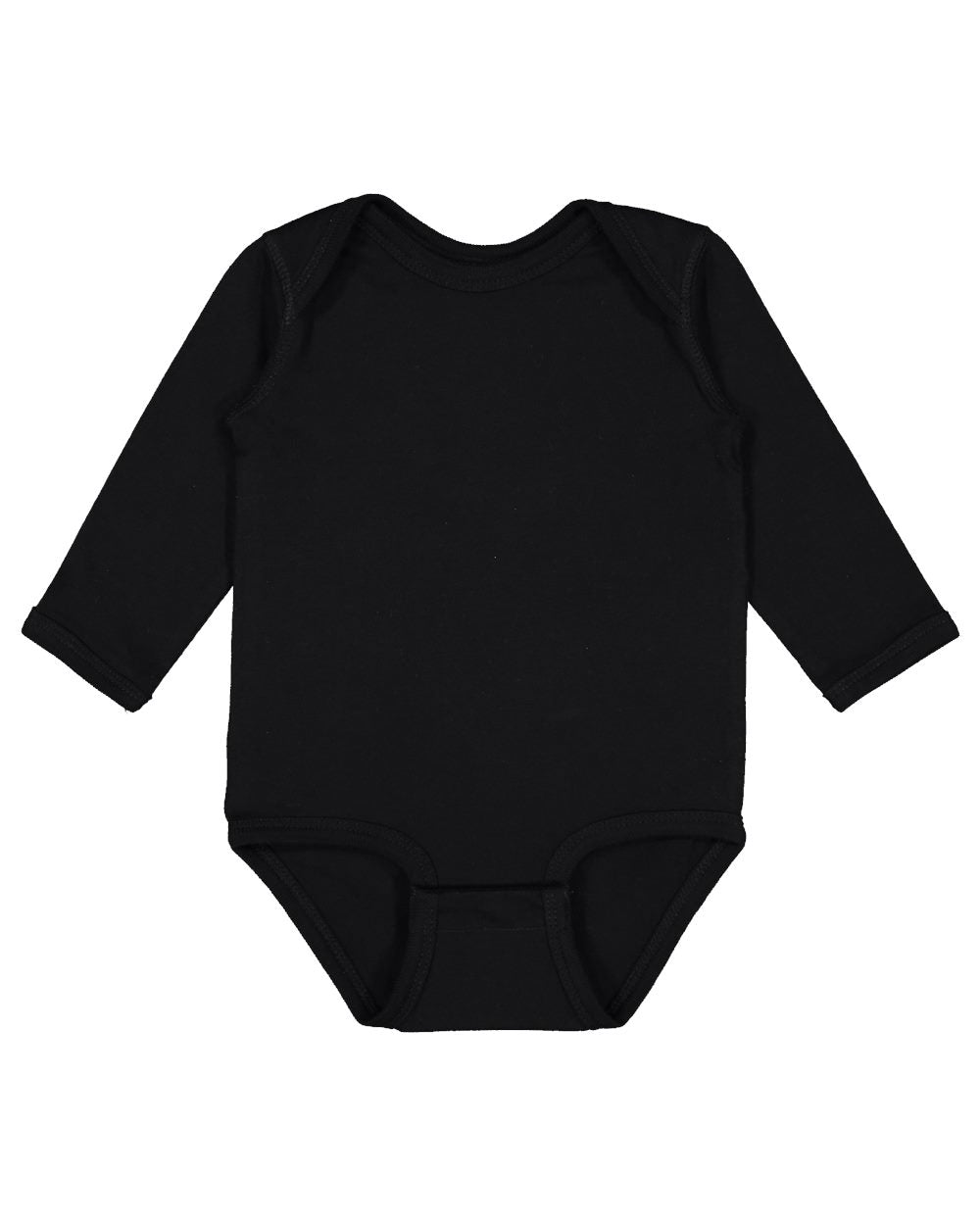 Rabbit Skins Infant Fine Jersey Long Sleeve Bodysuit Rabbit Skins